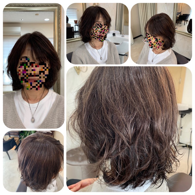 ウィッグユーザーお客様の口コミと写真